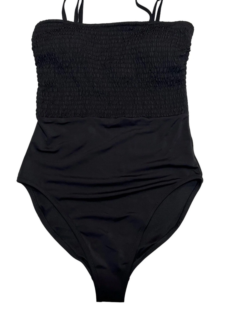 OLD NAVY One Piece Swimsuit XL or XXK Black Adjustable Straps